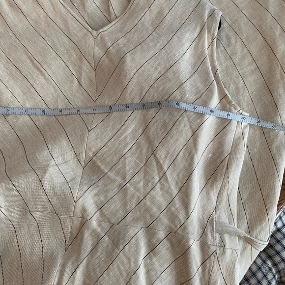 Antonelli linen wrap dress. EUC - Picture 8 of 8
